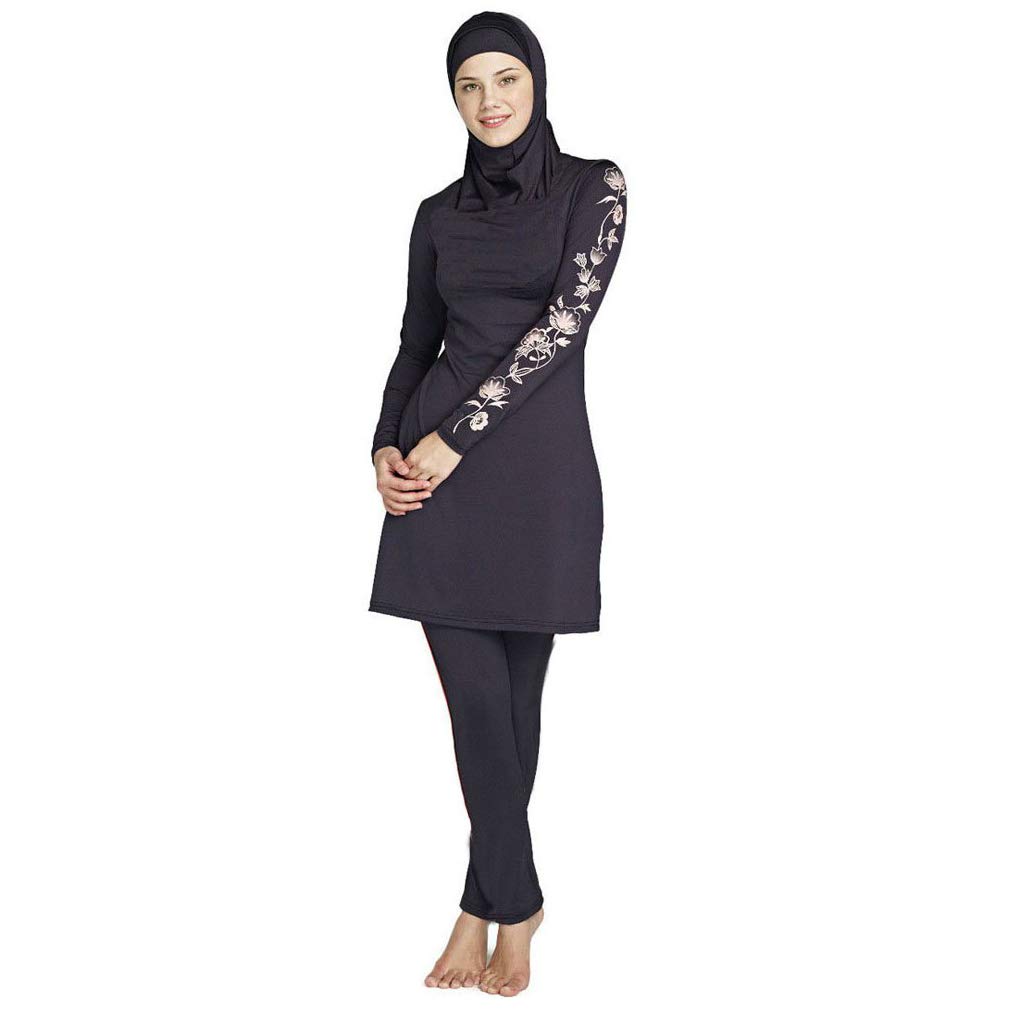ziyimaoyi Muslim Swimwear Women Modest Swimsuit Beachwear Islamic