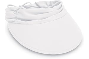 Wallaroo Hat Company Women’s Aqua Sun Visor – UV Sun Protection, Water Friendly, Packable Design, Adjustable, Medium Size