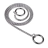 RayCC 27-Inch Length by 1/6Inch Thick Snake Chain Collars for Dogs