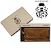 BARON of MALTZAHN Men's Wallet with Chain Carnegie Brown Rugged-Hide-Leather