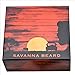 SAVANNA BEARD - Beard Brush and Comb Set - Red Sandalwood Beard Shaping Tool for Perfect Shaving Symmetry and 100% Boar Bristle Beard Brush in Stylish Package - Premium Grooming Kit - Perfect Gift