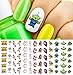 Toy Story 4 Woody & Buzz Lightyear Waterslide Nail Art Decals - Salon Quality Disney
