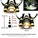 BenRan Headlamp CREE 3 T6 Super Bright Light Adjustable Focus Zoom Lights Lamp,Headlight Bicycle LED Flashlight,4 Modes,USB Rechargeable Batteries (Zoom Lights, Golden)