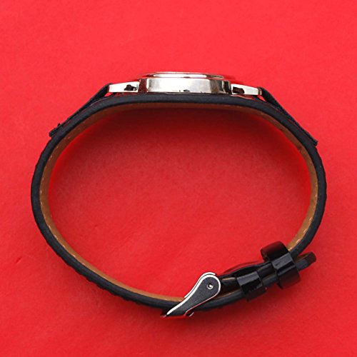 US 1937 Indian Head Buffalo Nickel Coin Magnetic Golf Ball Marker Black PU Faux Leather Golf Bracelet