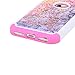 iPhone 7 Case, Nuomaofly [Creative] Studded Rhinestone Crystal Bling Hybrid Armor Defender Dual Layer Protective Case Cover for Apple iPhone 7 (Pink Tree)