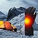 GLOBAL VASION Heated Gloves, Rechargeable, Electric, Cotton, Heated Gloves for Men & Women