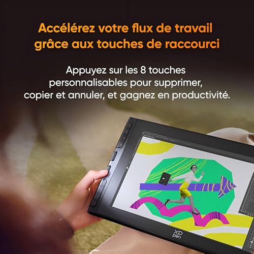 XPPen Artist 12 3rd (2025 Edition) Graphic Drawing Tablet with 12 Inch Screen, X4 Precise Stylus Pen, 2 X-Dial Wheels, 8 Shortcuts, Stand Supplied, Perfect for Nomadic Creatives