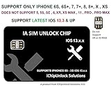 ICHIPUNLOCK CHIP IOS 13.x.x Compatible with iPhone 6S to XS, Unlock AT&T, Verizon, Sprint, T-Mobile, Xfinity, Metro PCS, Boost, Cricket to GSM Networks. DO NOT Support CDMA SIM Cards