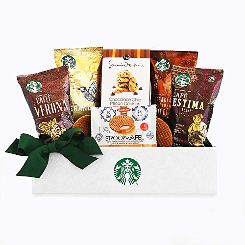 California Delicious Starbucks Sampler Coffee Gift Basket Pricepulse