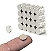 FINDMAG 80 Pcs Fridge Magnets, Small Magnets, 8x2mm Refrigerator Magnets, Magnets for Whiteboard, Magnets for Crafts, Round Magnets, Mini Magnets, Neodymium Magnet, DIY Magnets