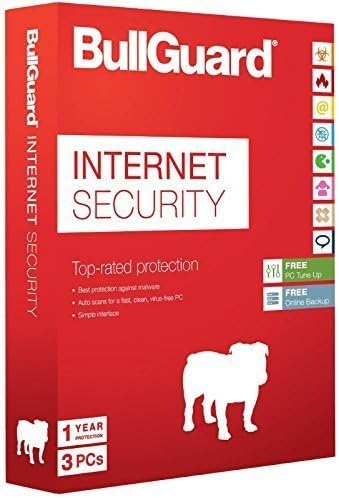 BullGuard Internet Security 2015, 3 Users, 1 Year with 5GB of Online Storage Retail (PC) [CD-ROM] Windows 10 / Windows 8 / Windows 7 / Windows Vista / Windows XP