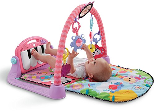 Fisher-Price Kick 'n Play Piano Gym, Pink