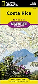 Costa Rica Adventure Travel Map (Trails Illustrated) Costa Rica Adventure Travel Map (Trails Illustrated)