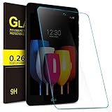 IVSO T-Mobile LG G Pad X2 8.0 PLUS V530 Tempered-Glass Screen Protector,[Crystal Clearity] [No-Bubble Easy Installation] for T-Mobile LG G Pad X2 8.0 PLUS V530 8-inch Tablet 2017 Released (2 Pack)