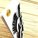 Sunward 2017 Fashion 3 Pairs 3D Mink Fur Fake Eyelashes Natural Black Hand-Made False Lashes (Black D)