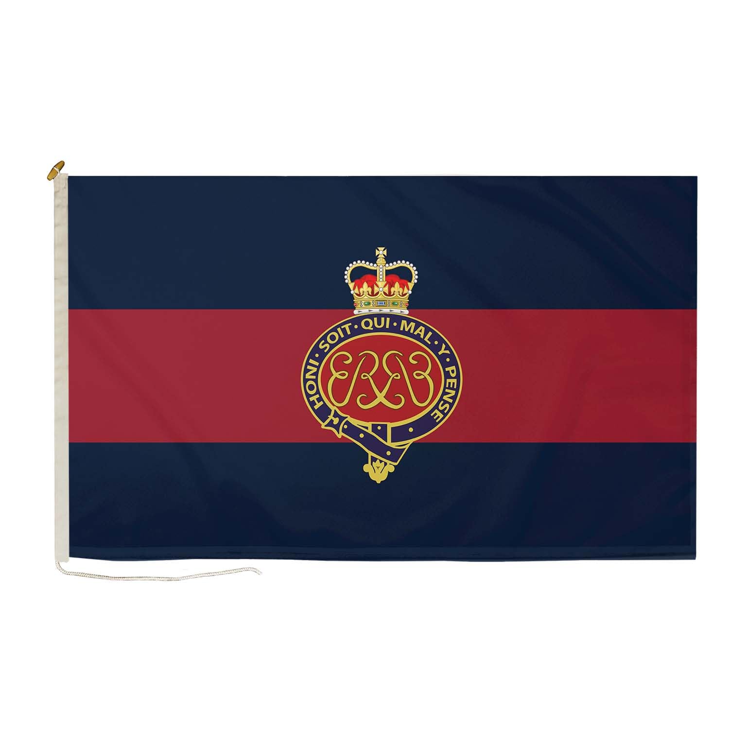 DuraFlag Grenadier Guards Style B Military Flag 3ft x 2ft (90cm x 60cm) Rope & Toggle Premium Quality Guards Regiment Flag for Parade and Display