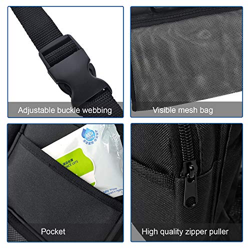 Wheelchair Bag for Back of Chair Wheelchair Storage Back Bag with Big Mesh Pocket for Electric Wheelchairs, Manual Wheelchairs, Lightweight and Easy to Use - Thumbnail 5