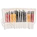 Colore Art Paint Brushes With Nylon Wrapping Case - Complete PACK of 36 Professional Grade Paint Brush Set - 12 Acrylic, 12 Oil & 12 Watercolor Paintbrushes - Lightweight and Durable Painting Supplies