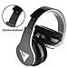 Bluetooth Headphones, Vomach Wireless Headphones On Ear Headphones with Microphone Foldable Adjustable Headband for Smart Phones Tablets