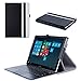 ProCase Galaxy TabPro S Case, Leather Stand Folio Case Cover for Samsung Galaxy TabPro S 12 Inch 2-in-1 Tablet, Compatible with Samsung Keyboard (Black)
