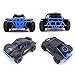 Blexy RC Cars 1/18 Scale 4WD High Speed Rock Crawler Vehicle 15.5MPH+ 2.4Ghz Radio Remote Control Off Road RTR Racing Monster Trucks Fast Electric Race Desert Power Buggy