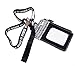 Victorias Secret Lanyard ID Holder Zipped Wallet case Grey Marl