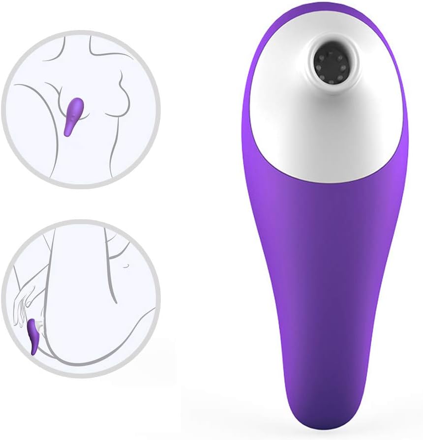 Powerful Cli^torial Sucking Magical Toy with 12 Sucking Modes Waterproof Silicone for Women and Couples, Rechargeable, Quiet