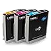 MIROO Compatible Ink Cartridge Replacement for HP 940xl Tricolor(Cyan/Magenta/Yellow,3-Pack),Work with HP Officejet Pro 8500 8500A 8000 8500A Plus Printer