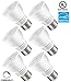 TORCHSTAR PAR16 LED Bulb, UL Listed Dimmable Spot Light, 40° Beam Angle, 500LM Track Spotlight, 50W Equivalent Track Light Bulbs, 4000K Cool White, E26 Medium Base, Damp Rated, Pack of 6