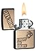 Zippo US Marines First to Fight Emblem Pocket Lighter, Black Crackle