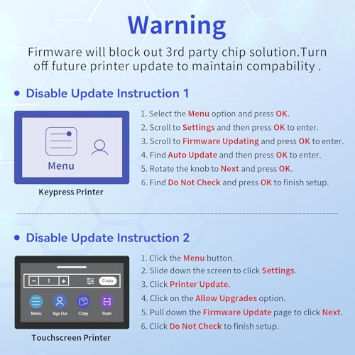 myCartridge Replacement for HP 219A (with Chip) for 219A 219X for HP Color LaserJet Pro MFP 3302FDWG Toner for MFP 3302SDWG 3302FDNG for W2190A W2191A W2192A W2193A (Pack of 4)