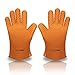 Griller PRO Silicone Gloves - Heat Resistant Oven Mitts, Pot Holders and BBQ Grill Gloves - For Grilling, Baking & Barbecue - Lifetime Guarantee