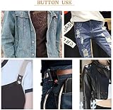 Lohas Select 12 Pcs Jeans Buttons Adjustable No Sew Instant Waist Tightener view 5