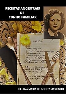Livro Receitas culinárias de cunho familiar