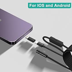 Endoscope with Light,1080P HD Borescope Camera with