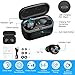 True Wireless Earbuds Bluetooth Headphones Wireless Earphones Noise Cancelling Headphones with Mic in-Ear HiFi Stereo Auto Pairing Binaural Calls 20h Playtime Portable Charging Case SeeYing L18