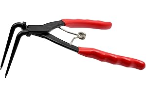 MFBJXC Snap Ring Pliers, 90 Degree Long Nose Pliers Internal Master Cylinder Heavy Duty Retaining Ring Plier Pliers, Bent Lock Circlip Pliers for Trucks Motorcycles Cars, LYL-90RingPlier