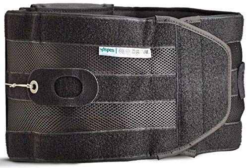 Aspen Quikdraw PRO Back Brace, Patented Pulley System for Targeted Compression, Back Braces for Lower Back Pain Relief for Herniated Disc, Sciatica, Scoliosis for Men & Women, Black Large - Thumbnail 5