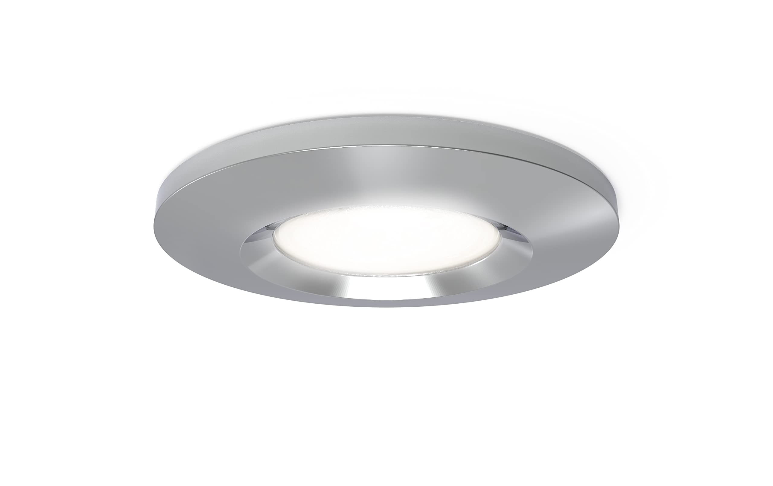 4lite Fire-Rated Indoor Downlight Bezel (Chrome) Spotlight with IP65 Rating - 4L1/2002-4yr Guarantee - Bezel ONLY