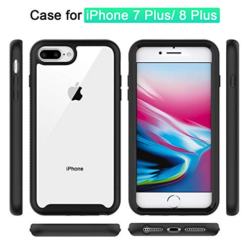 Iphone Se Case Iphone 8 Case Iphone 7 Case With Tempered Glass Screen Protector Military Grade 16ft Drop Tested Cover Slim Fit Protective Phone Case For Iphone 7 8 Iphone Se2 Black Pricepulse
