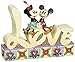 Disney Traditions by Jim Shore Love Inspirational Word Plaque 4-3/4-Inch