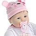 SanyDoll Reborn Baby Doll Newborn baby Vinyl Silicone 22 inch 55 cm Lifelike Gift smile cute