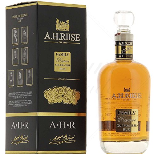 A.H. Riise Family Reserve 1838 | Premium Spiriuose auf Rumbasis | Perfekt für den Pur-Genuss | 700 ml | 42% Vol. – Bild 3