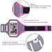 Triomph Armband for iPhone 8, 7, 6, 6S, Se, 5, 5C etc. with Screen Protector and Key Cards Money Holder for Running, Workouts, Jogging etc. - Rose