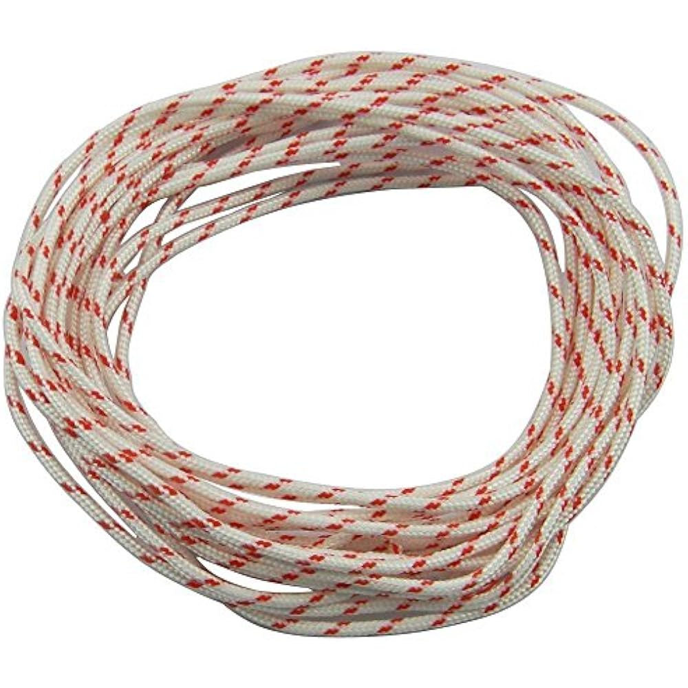 New Lawn Mower Nylon Pull Cord Recoil Starter Rope 8Meter (Diameter 3