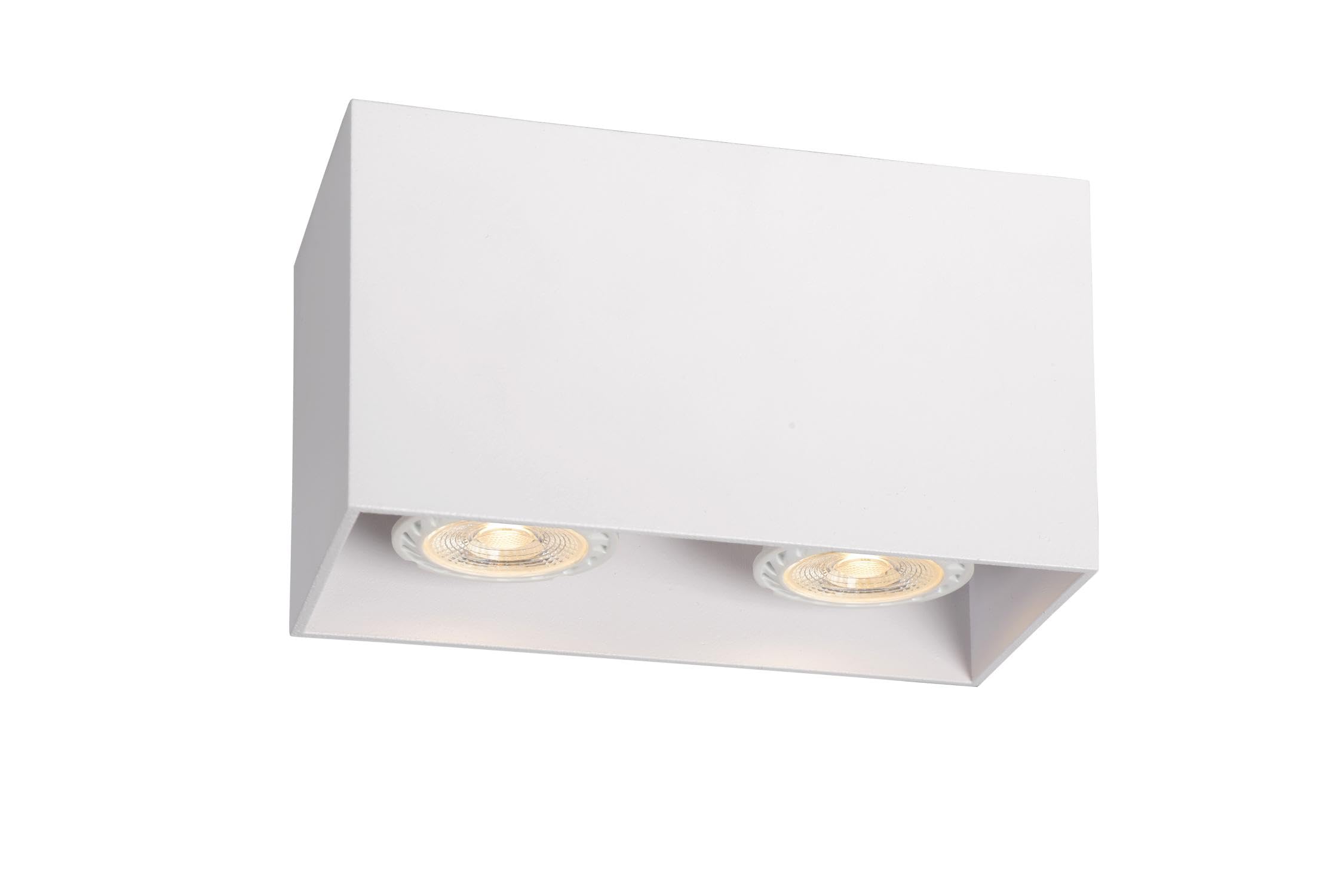 LUCIDE BODI - Ceiling Spotlight - 2xGU10 - White