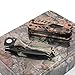 MOSSY OAK 2-Piece Multifunctional Kit - Multitool and Folding Pocket Knife Camo Set Packed in Metal Box Great for Gift, Camping, Hunting, EDC