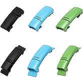 Hualibao 6Pcs Shoelaces Buckle Lock Metal Quick Magnetic No Tie Shoelaces Magnetic Shoe Strings for Adults