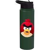 Angry Birds Red Plush Stainless Steel Insulated Water Bottle
