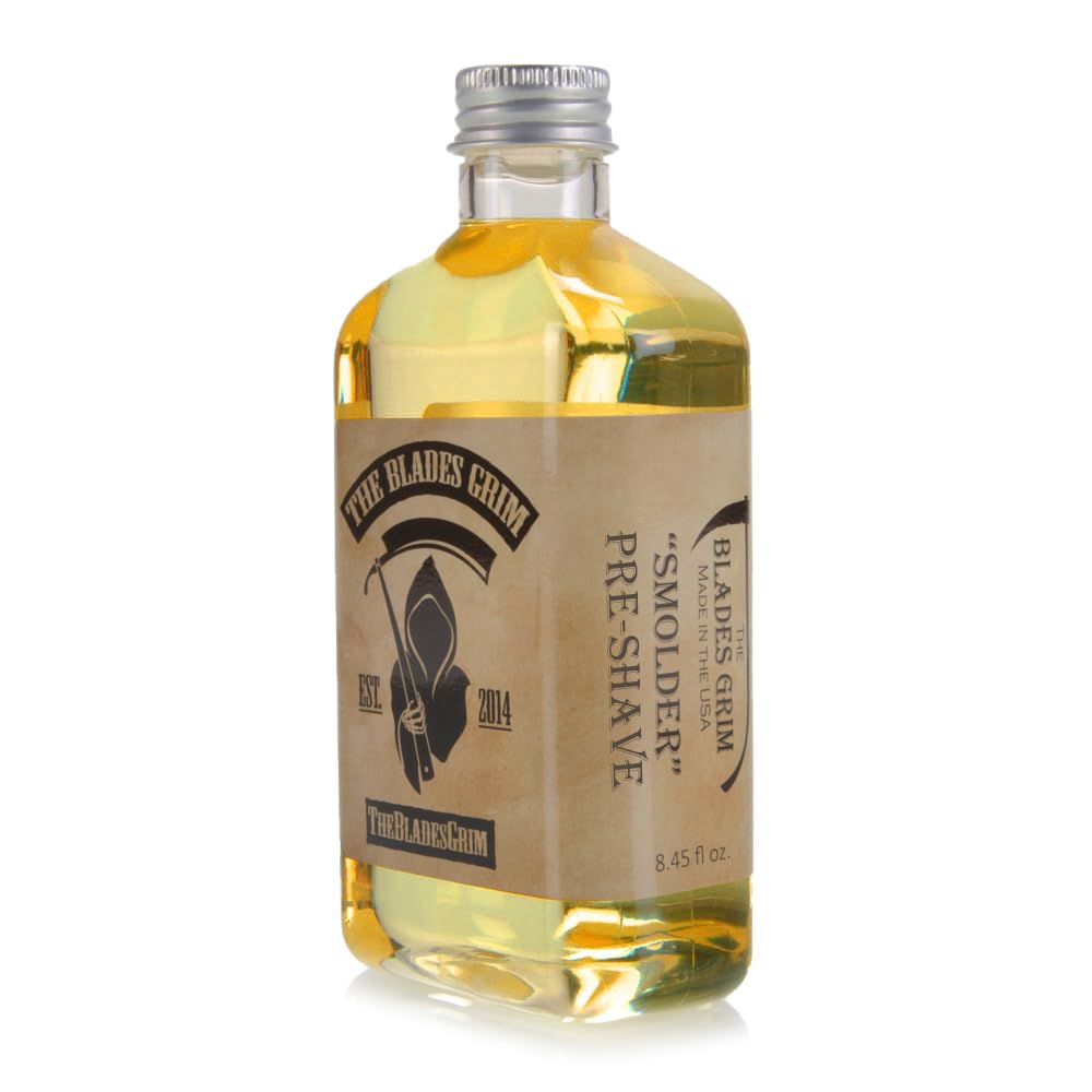 The Blades Grim Pre-Shave Oil -"Smolder"